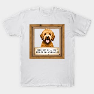 Property of a Very Spoiled Goldendoodle T-Shirt